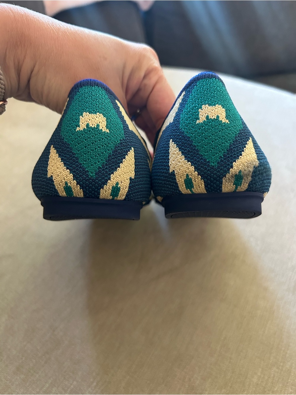 Rothy’s Moroccan Blue Flats - Picture 3 of 6
